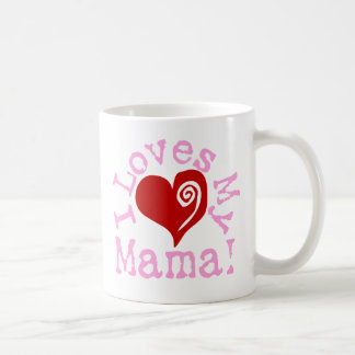 Ik hou van mijn mama koffiemok