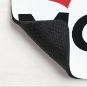 Ik hou van mijn mama Moederdag Mousepad Muismat (Hoek)