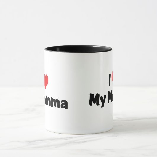 Ik hou van mijn mama mok (Midden)