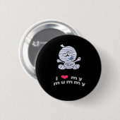 Ik hou van mijn mama ronde button 5,7 cm (Voorkant /achterkant)