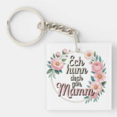 Ik hou van mijn mama - sleutelhanger (voorkant)