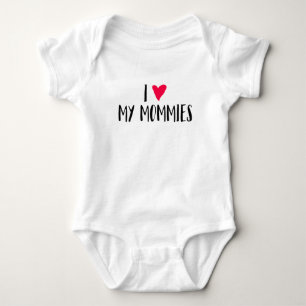 Ik hou van mijn mama's. romper