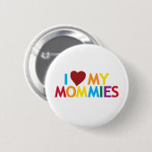 Ik hou van mijn mama's ronde button 5,7 cm (Voorkant /achterkant)