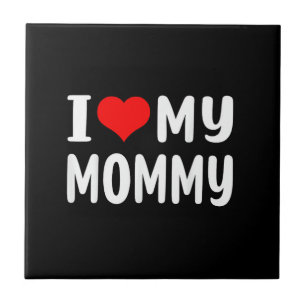 Ik hou van mijn mammie leuk voor mama mama tegeltje