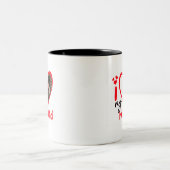 Ik hou van mijn man Foto Gift Classic Mok, 11 oz C Tweekleurige Koffiemok (Center)