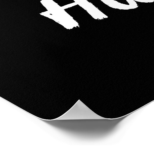 Ik hou van mijn man grappige Valentijnsdag Gift Wo Poster (Hoek)