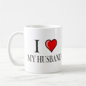 Ik hou van mijn man koffiemok (Links)