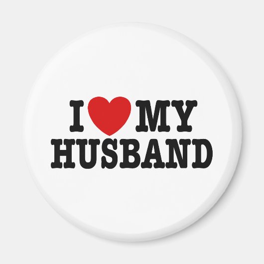 Ik hou van mijn man magneet (Voorkant)