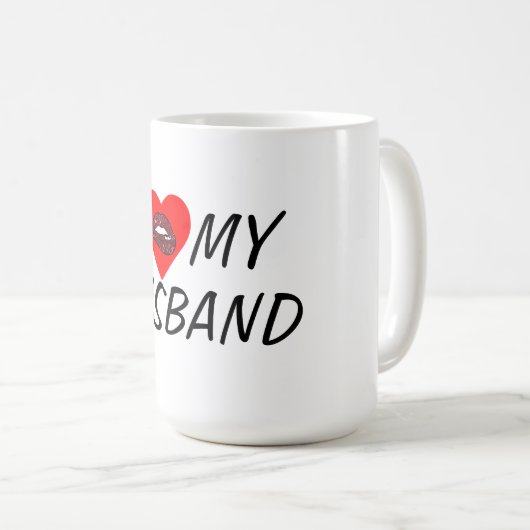 Ik hou van mijn man mok (Voorkant rechts)