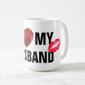 Ik hou van mijn man mok Valentijnsdag cadeauidee (Voorkant rechts)