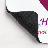 ik hou van mijn man muismat (Hoek)