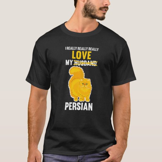 Ik hou van mijn man Perzisch T-shirt (Voorkant)