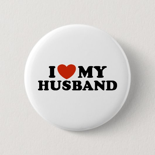 Ik hou van mijn man ronde button 5,7 cm (Voorkant)