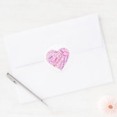 Ik hou van mijn man ronde sticker (Envelop)