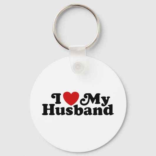 Ik hou van mijn man sleutelhanger (Voorkant)