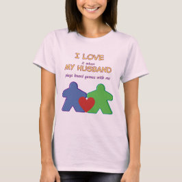 Ik hou van mijn man t-shirt