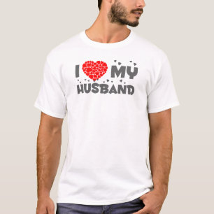 Ik hou van mijn man t-shirt