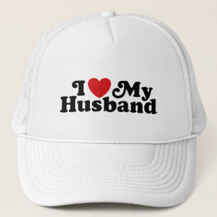 Ik hou van mijn man trucker pet