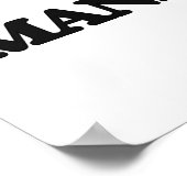 Ik hou van mijn Manicurist Poster (Hoek)