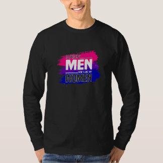 Ik hou van mijn Mannen hoe ik graag mijn vrouwelij T-shirt