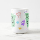 Ik hou van mijn mannen zoals ik van mijn koffie... koffiemok (Center)