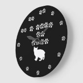 Ik hou van mijn Manx—Witte tekst Grote Klok (Hoek)