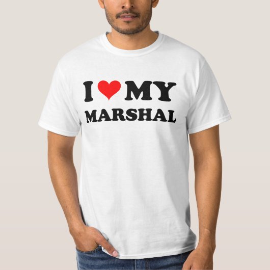 Ik hou van mijn Marshal T-shirt (Voorkant)