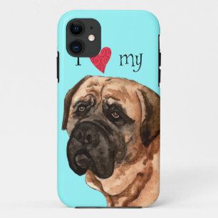 Ik hou van mijn Mastiff Case-Mate iPhone Case