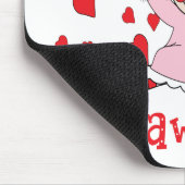 Ik hou van Mijn MawMaw Rag Doll & Hearts Muismat (Hoek)