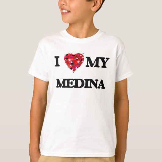 Ik hou van MIJN Medina T-shirt (Voorkant)