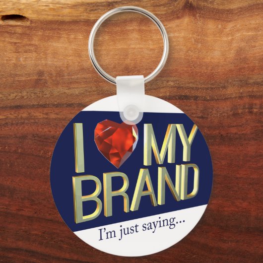 Ik hou van mijn merk Sleutelhanger (Voorkant)