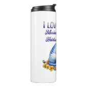 Ik hou van mijn Mexicaanse haarloze kat Thermosbeker (Gedraaid links)