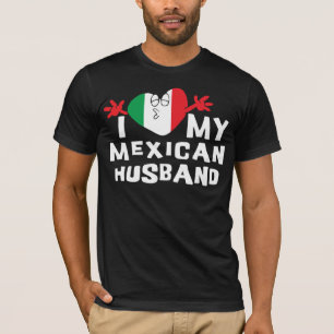 Ik hou van mijn Mexicaanse man T-Shirt
