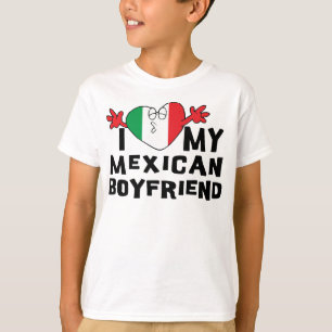 Ik hou van mijn Mexicaanse vriend Girls T-Shirt