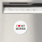 Ik hou van mijn MIJNWERKER Magneet (Insitu (Vaatwasser))