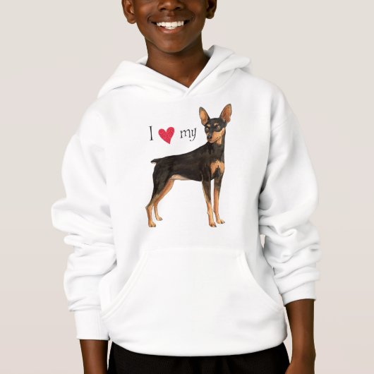 Ik hou van mijn Min Pin (Voorkant)