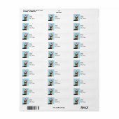 Ik hou van mijn Min Pin Etiket (Full Sheet)