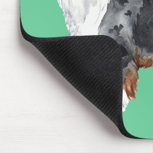 Ik hou van mijn Mini American Shepherd Muismat (Hoek)