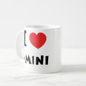 Ik hou van mijn mini koffiemok (Voorkant links)
