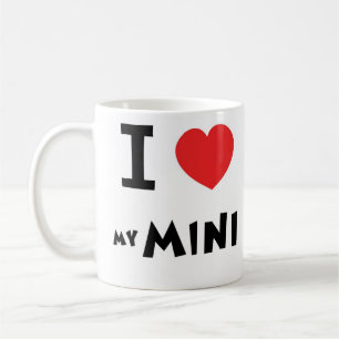 Ik hou van mijn mini koffiemok