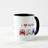 Ik hou van mijn mini-Mok Mok (Voorkant rechts)