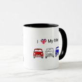 Ik hou van mijn mini-Mok Mok (Voorkant rechts)