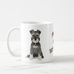 Ik hou van mijn mini Schnauzer Koffiemok