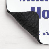 Ik hou van mijn miniatuurpaard (Vrouw paarden) Muismat (Hoek)