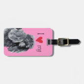 Ik hou van mijn miniatuurpoel bagagelabel (Voorkant horizontaal)