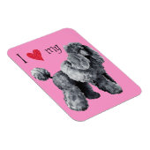 Ik hou van mijn miniatuurpoel magneet (Rechterzijde)