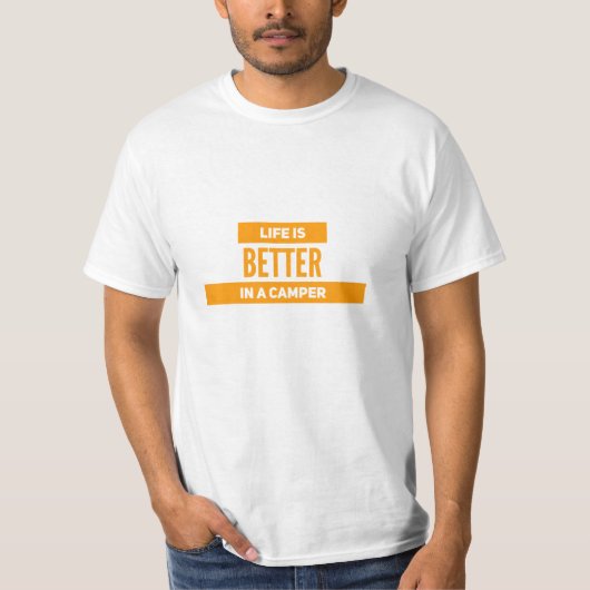 Ik hou van mijn mobiele thuis t-shirt (Voorkant)