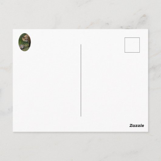 Ik hou van mijn moeder briefkaart (Achterkant)