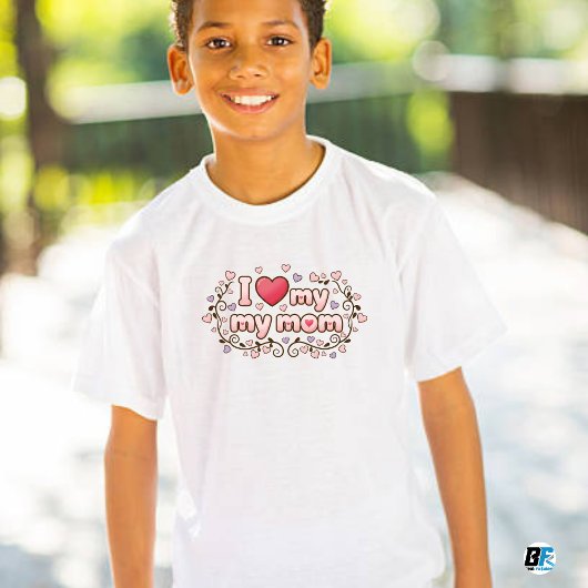 Ik hou van mijn moeder - Elegante Moeder speciale  T-shirt