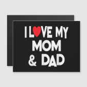 Ik hou van mijn moeder en vader - gevierd als fami (Voorkant / Achterkant)